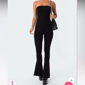 Brown Edikted jumpsuit *NEVER WORN*